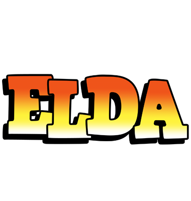 Elda sunset logo