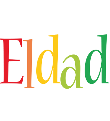 Eldad birthday logo