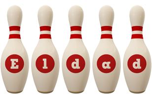 Eldad bowling-pin logo