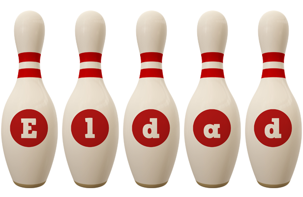 Eldad bowling-pin logo