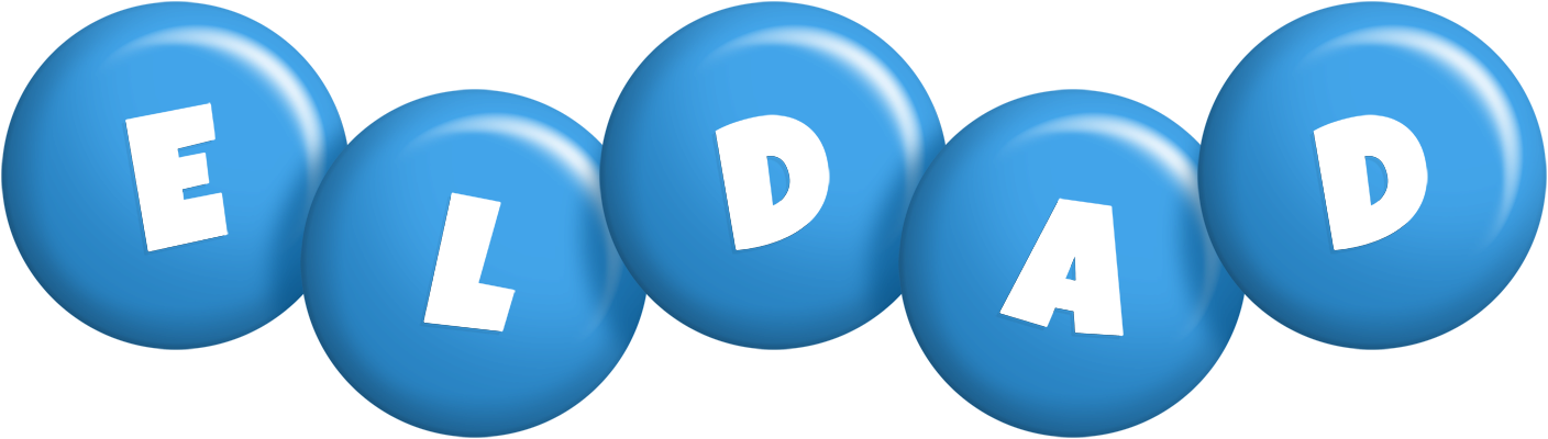 Eldad candy-blue logo
