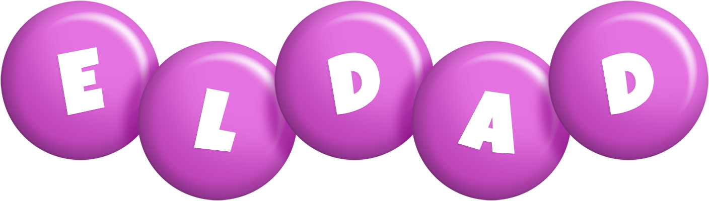 Eldad candy-purple logo