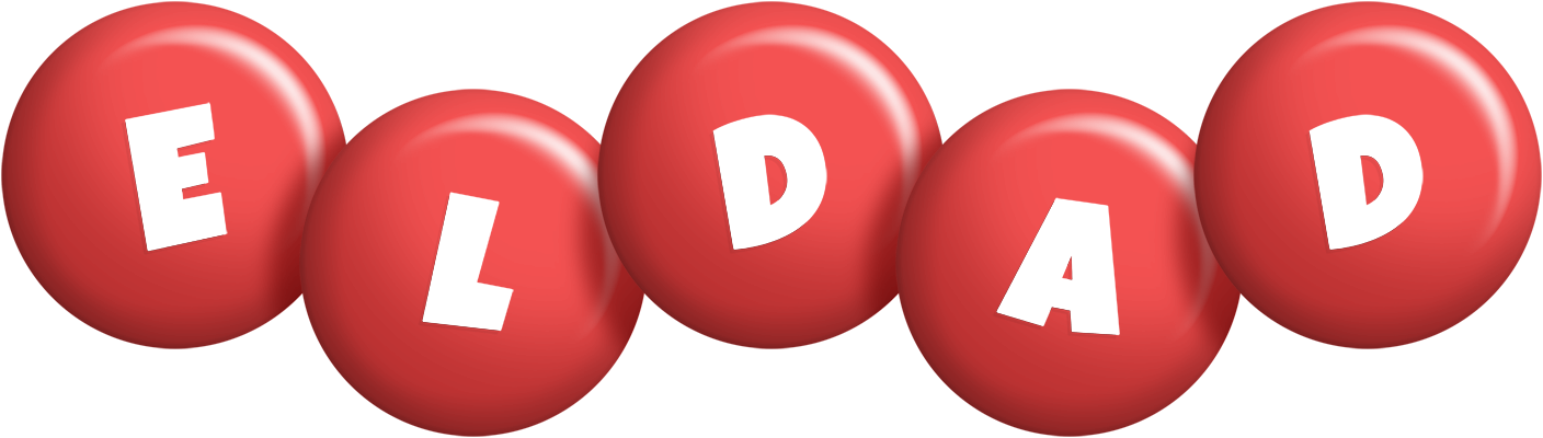 Eldad candy-red logo