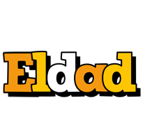 Eldad cartoon logo