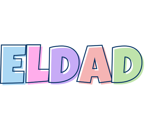 Eldad pastel logo