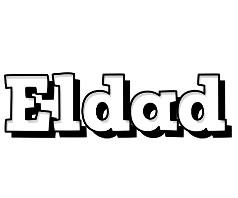 Eldad snowing logo