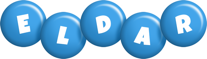 Eldar candy-blue logo