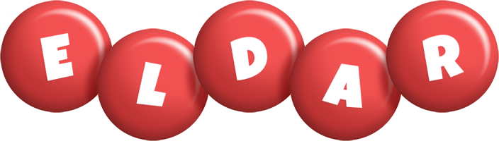 Eldar candy-red logo