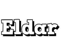 Eldar snowing logo