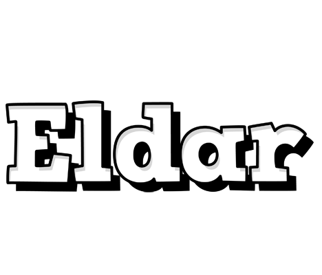 Eldar snowing logo