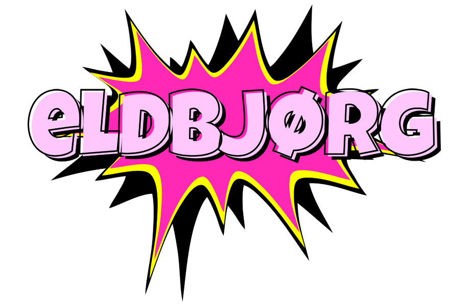 Eldbjørg badabing logo