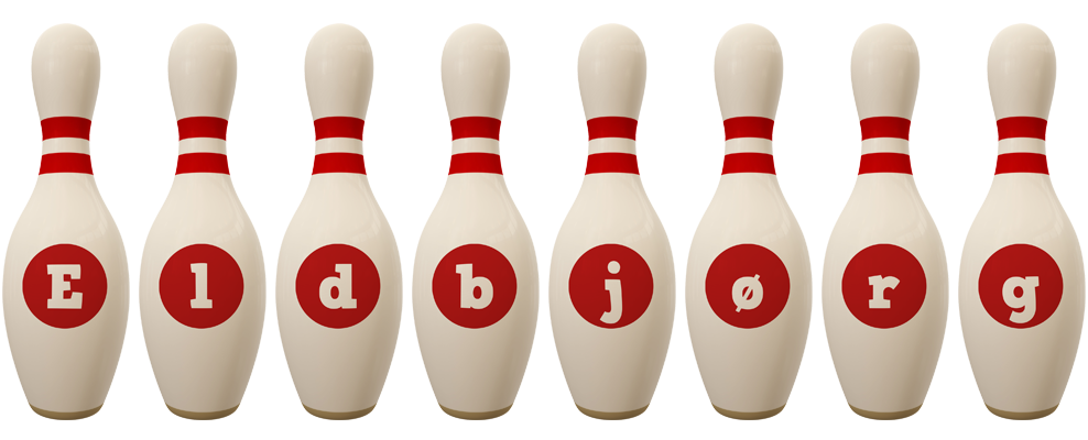 Eldbjørg bowling-pin logo