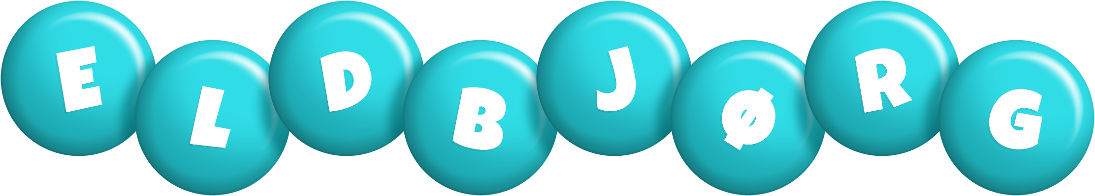 Eldbjørg candy-azur logo