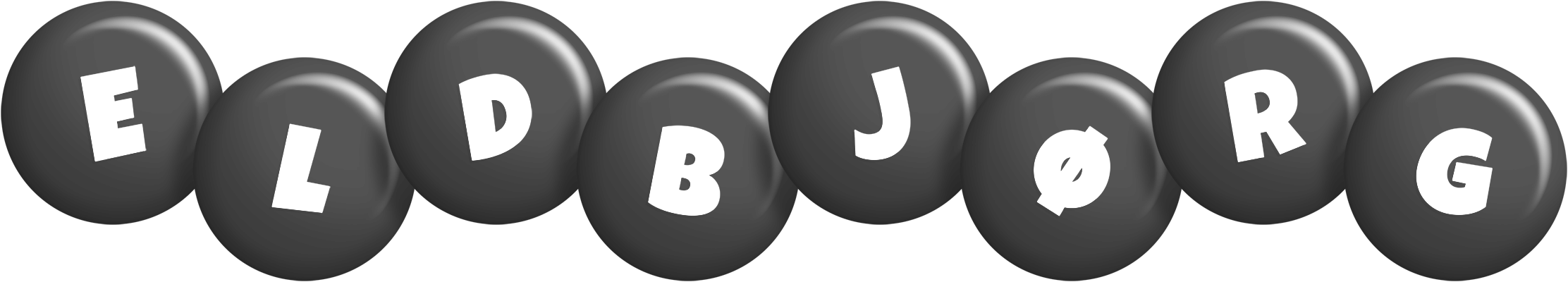 Eldbjørg candy-black logo
