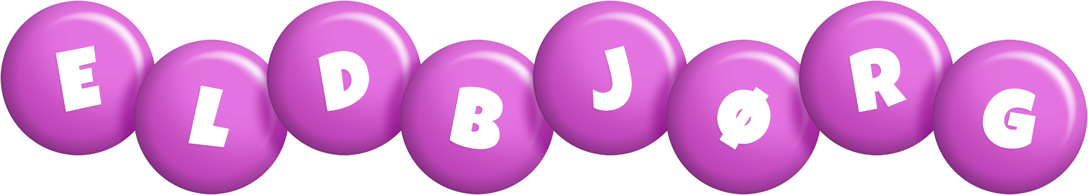 Eldbjørg candy-purple logo