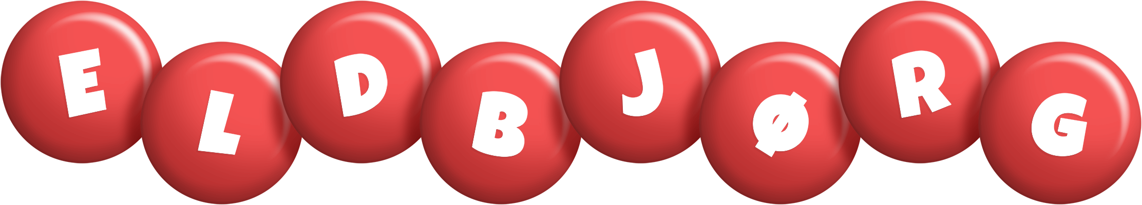 Eldbjørg candy-red logo