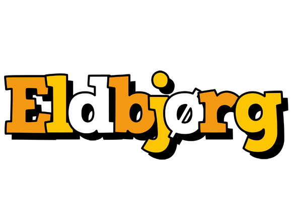 Eldbjørg cartoon logo