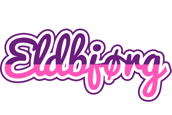 Eldbjørg cheerful logo