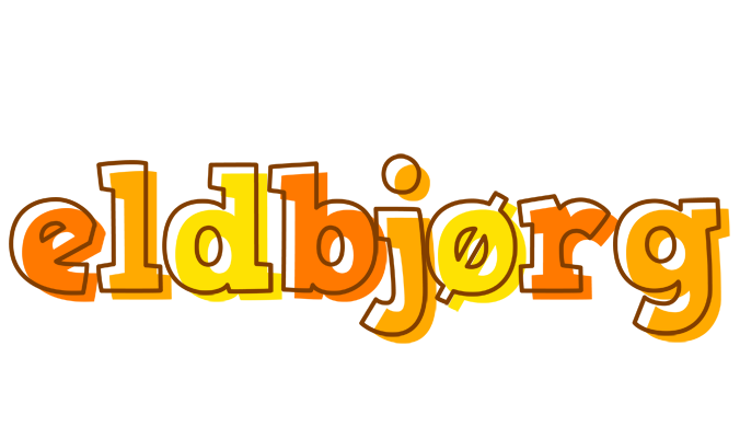 Eldbjørg desert logo
