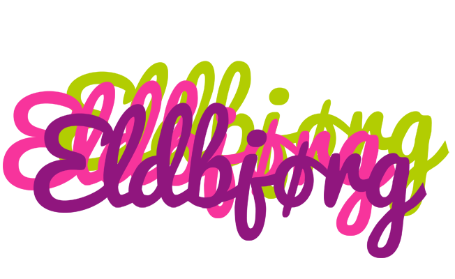 Eldbjørg flowers logo