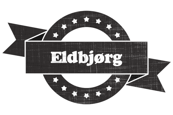Eldbjørg grunge logo