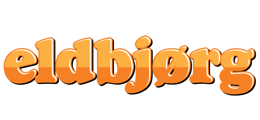 Eldbjørg orange logo