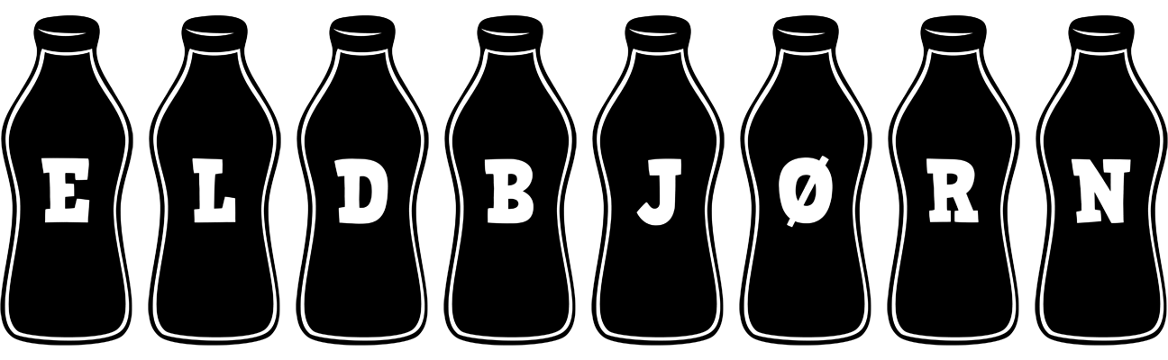Eldbjørn bottle logo