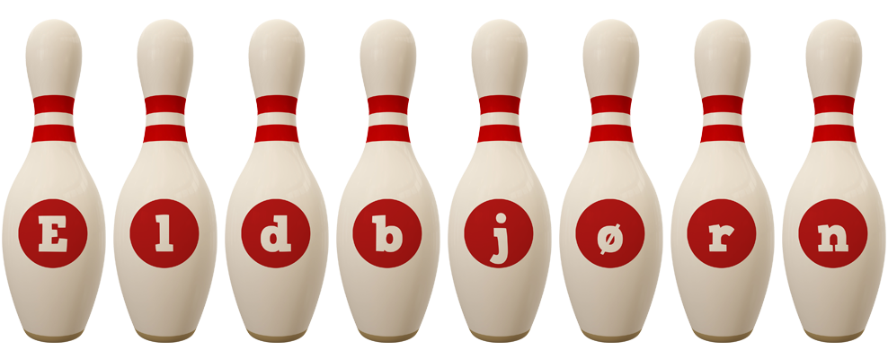 Eldbjørn bowling-pin logo