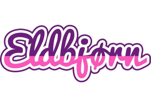 Eldbjørn cheerful logo