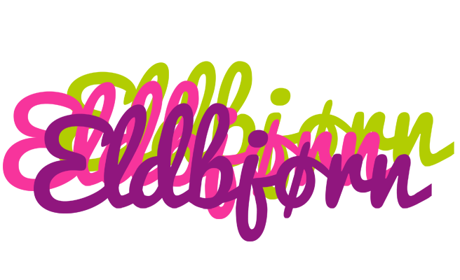 Eldbjørn flowers logo