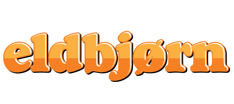 Eldbjørn orange logo