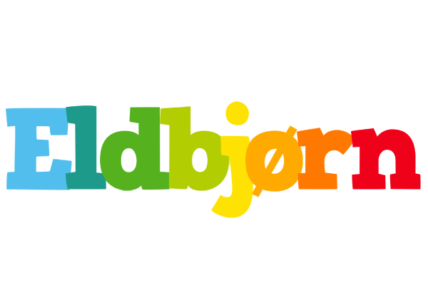 Eldbjørn rainbows logo