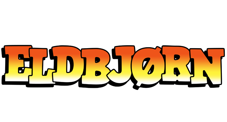 Eldbjørn sunset logo