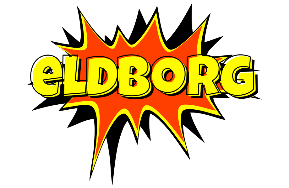 Eldborg bazinga logo