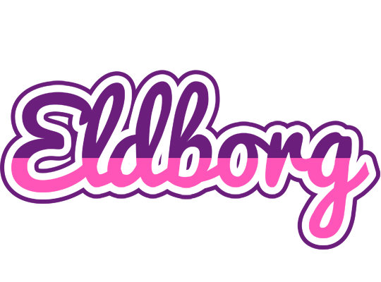Eldborg cheerful logo