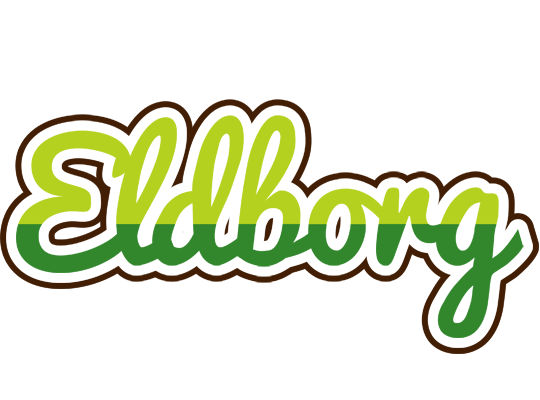 Eldborg golfing logo