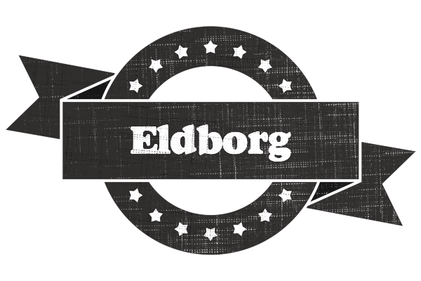 Eldborg grunge logo