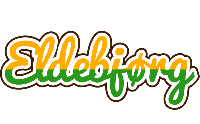 Eldebjørg banana logo