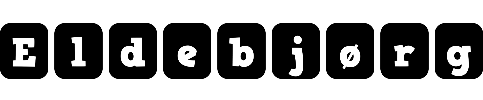 Eldebjørg box logo