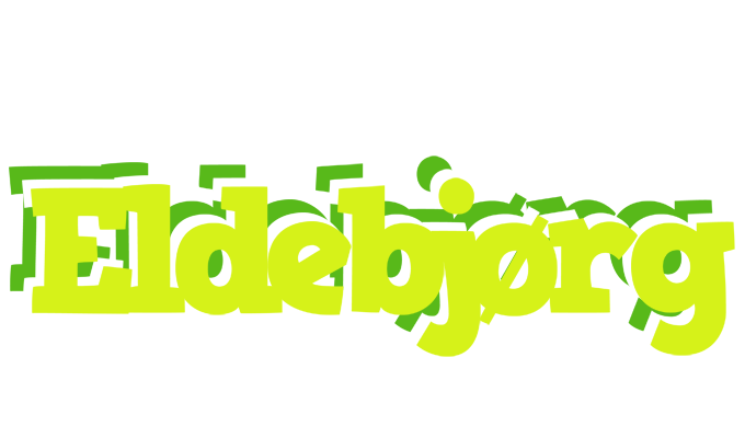Eldebjørg citrus logo