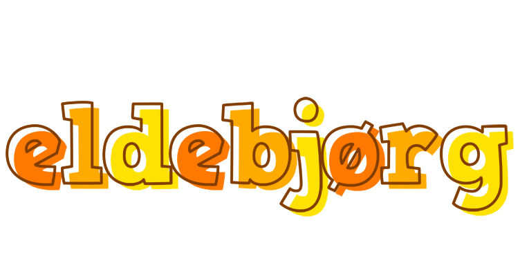 Eldebjørg desert logo