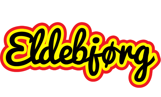 Eldebjørg flaming logo