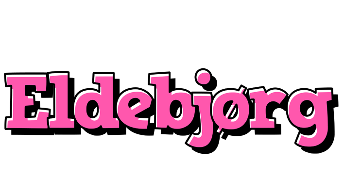 Eldebjørg girlish logo