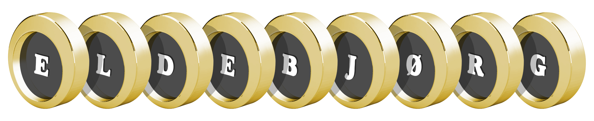 Eldebjørg gold logo