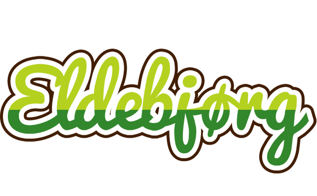 Eldebjørg golfing logo