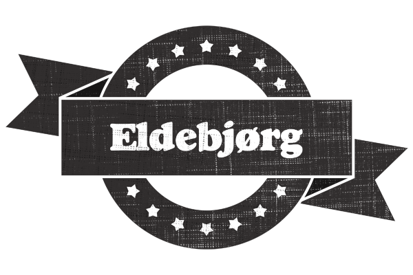 Eldebjørg grunge logo