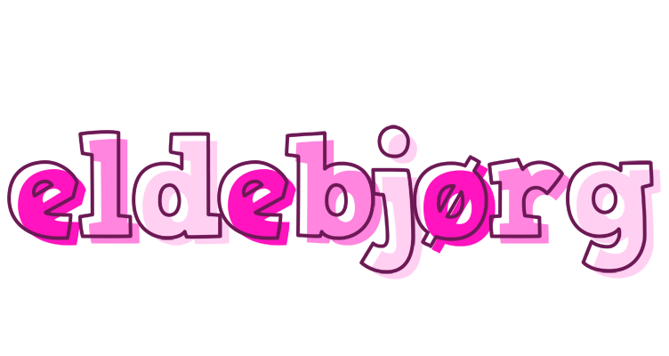 Eldebjørg hello logo