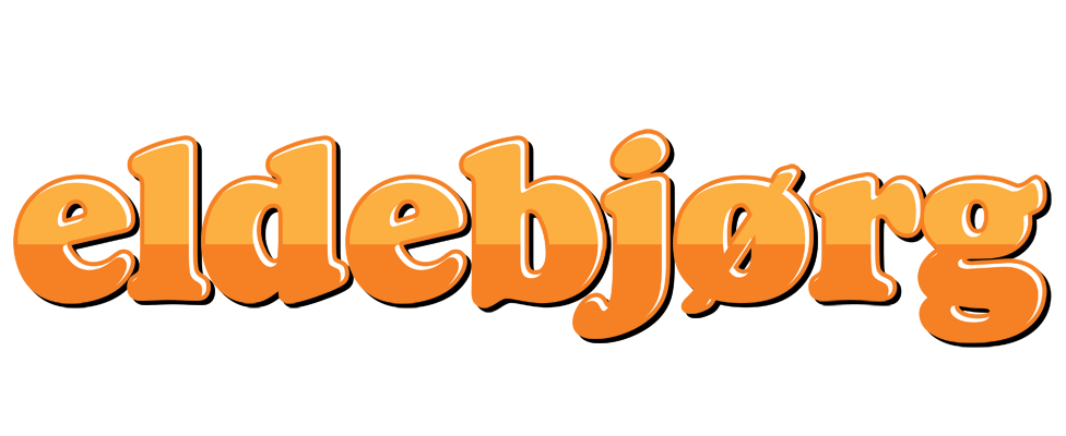 Eldebjørg orange logo
