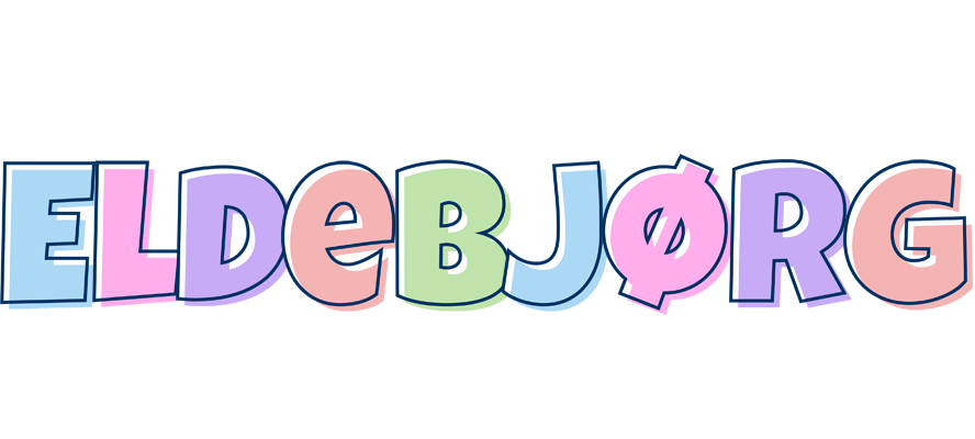 Eldebjørg pastel logo
