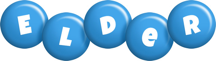 Elder candy-blue logo